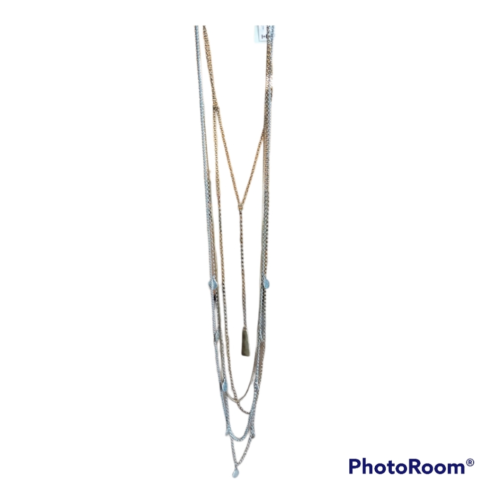 2/$50 Lucky Brand S18 TT Layer Necklace 💜